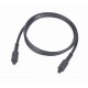 Gembird Toslink, 3m Negro CC-OPT-3M
